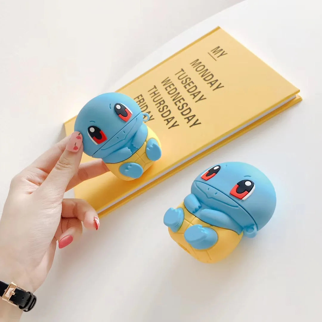 Cute Cartoon Eevee Squirtle Bulbasaur For Airpods 1 2 3 Pro Pro 2 Case Silicone Earphone Case Accessories Cover
