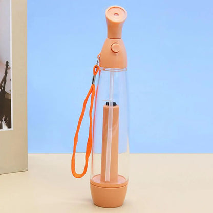 Summer Cooling Spray Bottle Pump Mister Women Face Moisturizing Mist Sprayer Manual Steamer Hydrating Atomizing Nebulizer Cooler