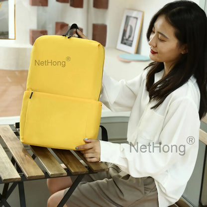 Colorful Student Laptop Backpack Unisex Lightweight Large Capacity Bag Option Dual-Shoulder Computer Bag