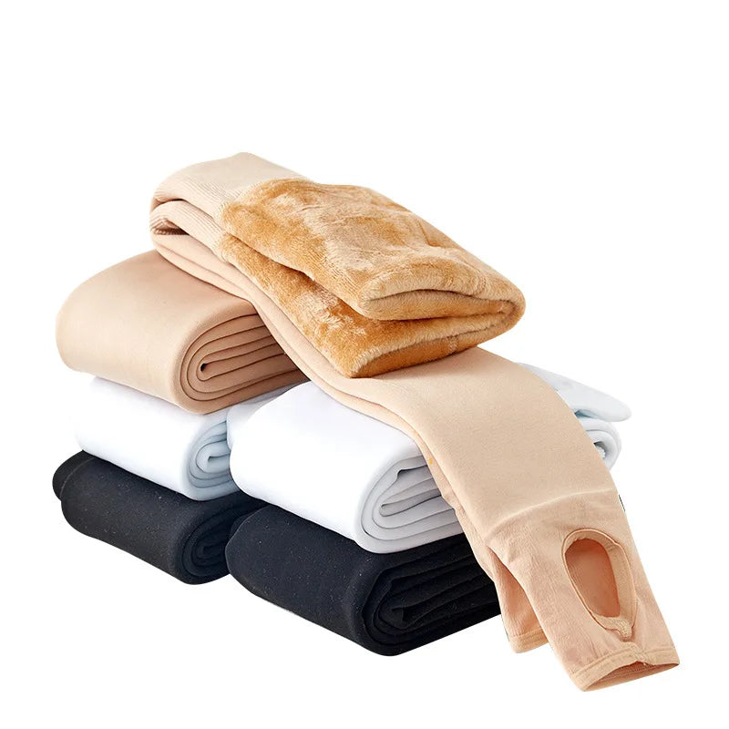 Winter Girls Tights Thicken Warm Pantyhose for Kids Skin/black Children Stocking Teenager Pantys Baby Ballet Underpants