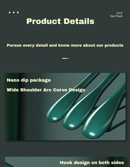 Curved non-slip thick broad shoulder hangers stainless steel household seamless clothes support wardrobe wide shoulder wholesale