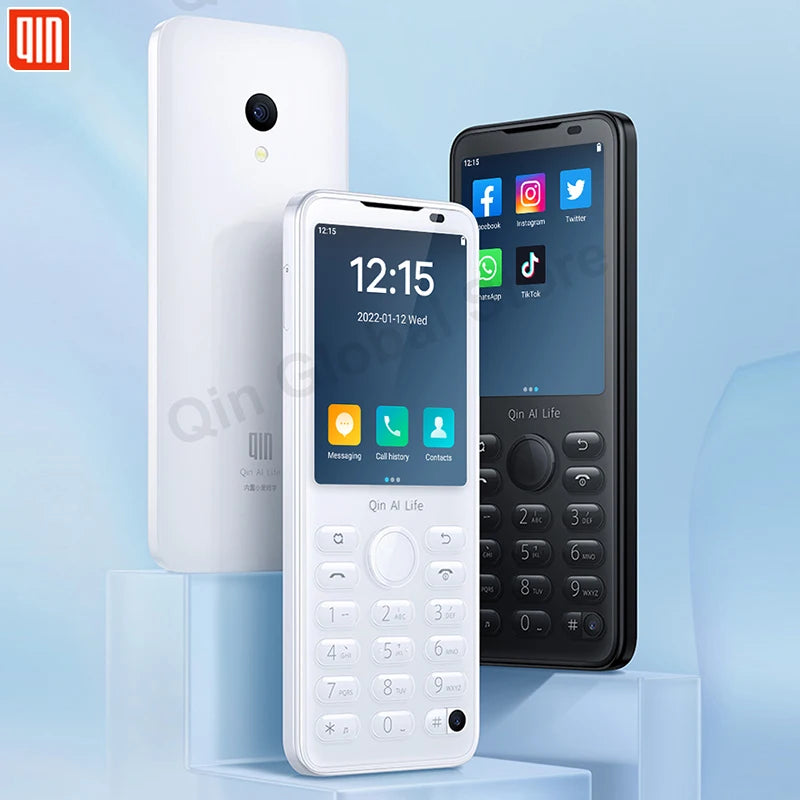 Qin F21 Pro Smart Touch Screen Phone Wifi 2.8 Inch 3GB 32GB Bluetooth 5.0 Duoqin Global Version 2120mAh Android Play Store Phone