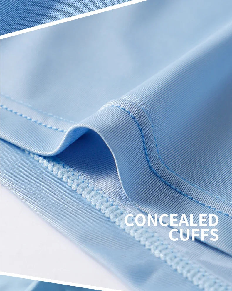 MiiOW 3Pcs Summer Thin Ice Silk Men Boxershorts Graphene Antibacterial Man Underwear Breathable Cool Men's Panties Boxershorts