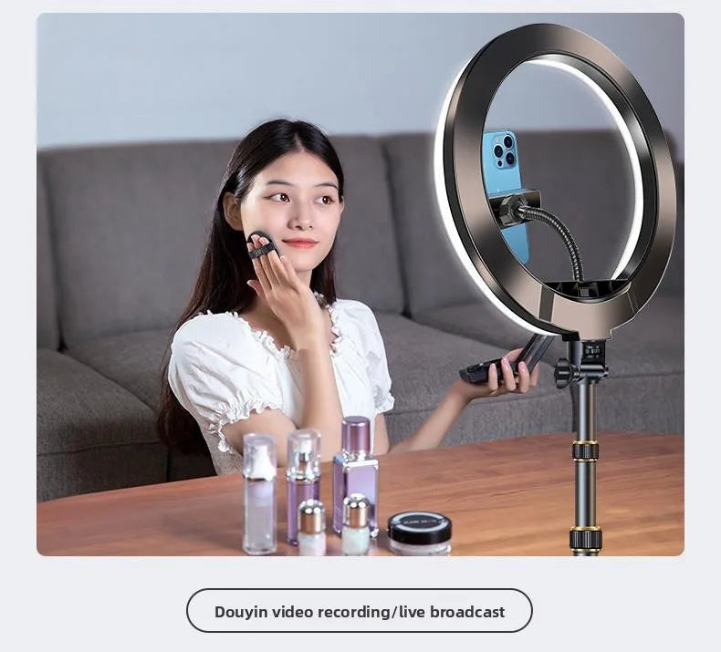 Mobile Phone Stand Live Broadcast Tripod Floor Selfie Stick Shooting Special Bracket For Pictures And Record Videos Vlog Tiktok