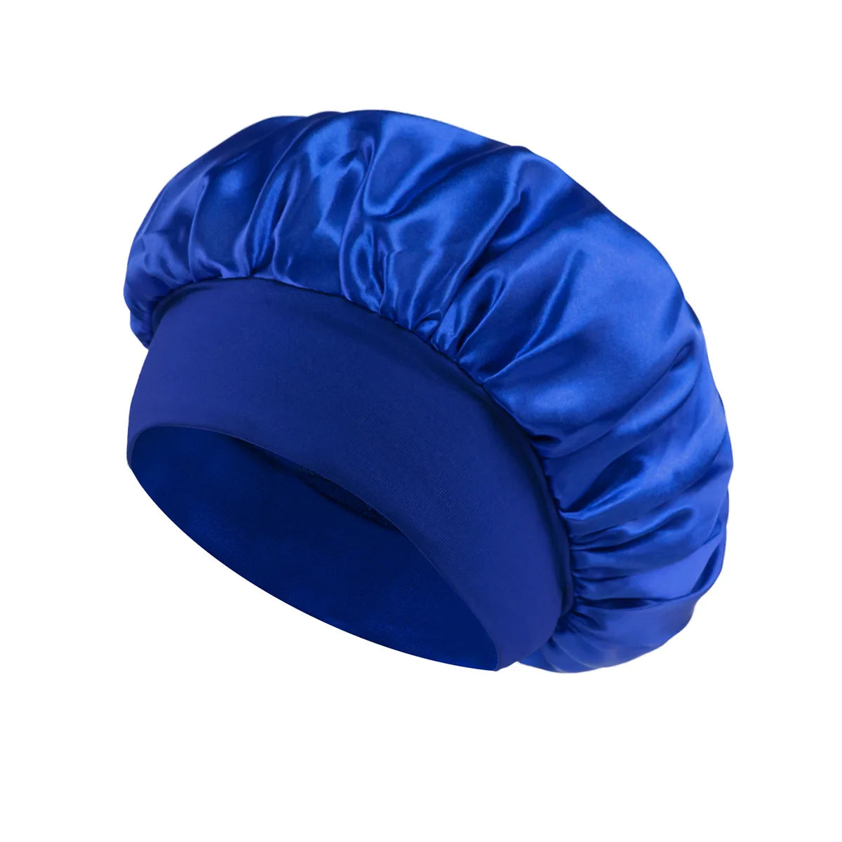 Silk Satin Lined Bonnet for Sleeping - Large Hair Bonnet for Long Hair Protection