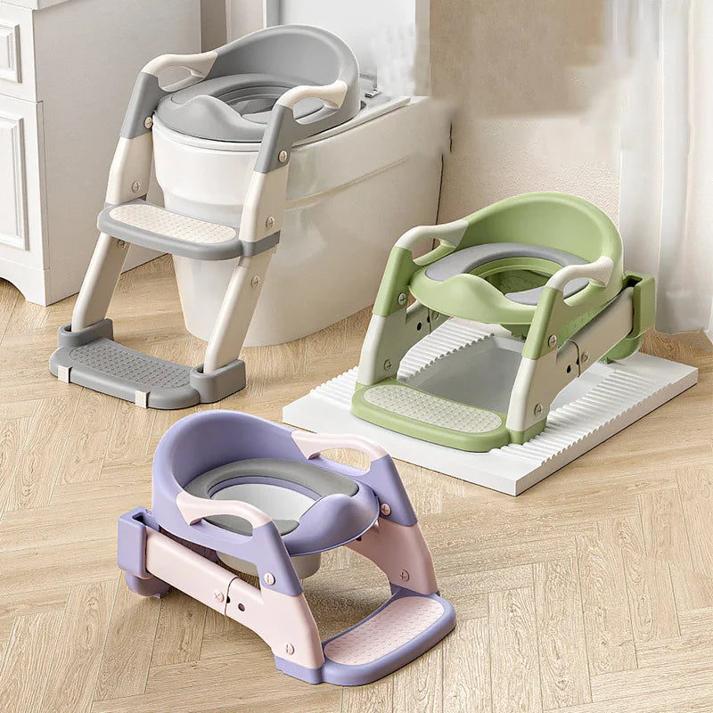 Newly Upgraded Baby Boy Portable Potty Child Potty Training Seat Baby Toilet Pot Step Stool Baby Potty Portable Child Urinal