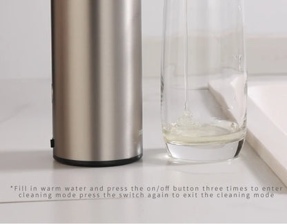 Kitchen Soap Machine Automatic Sensor Out of Hand Sanitizer Smart Electric Body Wash Soap Dispenser 304 Stainless Steel