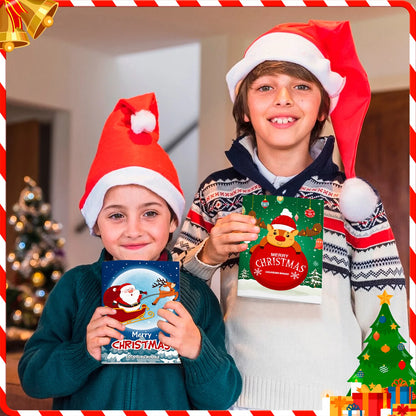 Christmas Coloring Book,24pcs Christmas Coloring Books Bulk/Xmas Activity Books Bulk & 12 Christmas Party Color Pencils for Kids