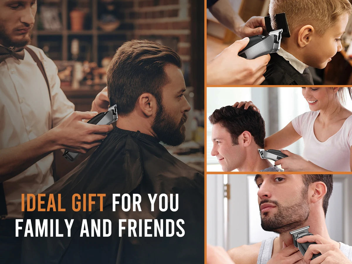 SEJOY Professional Hair Clippers for Men Hair Trimmer Kit Cordless Barber Machines Men's Shaver Gifts