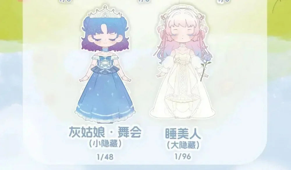 Liroro Fairy Tale House Series Ob11 1/12 BJD Action Anime Figures Toys figure Dolls Gift Toys