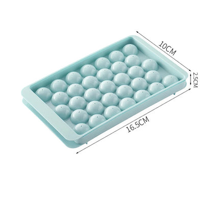 33 Ice Boll Hockey PP Mold Frozen Whiskey Ball Popsicle Ice Cube Tray Box Lollipop Making Gifts Kitchen Tools Accessories