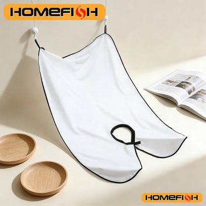 Men's Bathroom Shaving Aprons Beard Shaving Apron Care Bib Face Shaved Hair Adult Bibs Shaver Cleaning Hairdresser