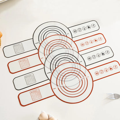 Silicone Bread Sling for Dutch Oven, Reusable Baking Mat with Long Handles, Non-Stick Sheet Liners for Transferable Dough Pastry
