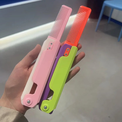 Gravity Folding Claw Knife Radish Knife 3d Printing Gravity Knife Small Radish Knife Push Card Decompression Fidget  Mini Toy