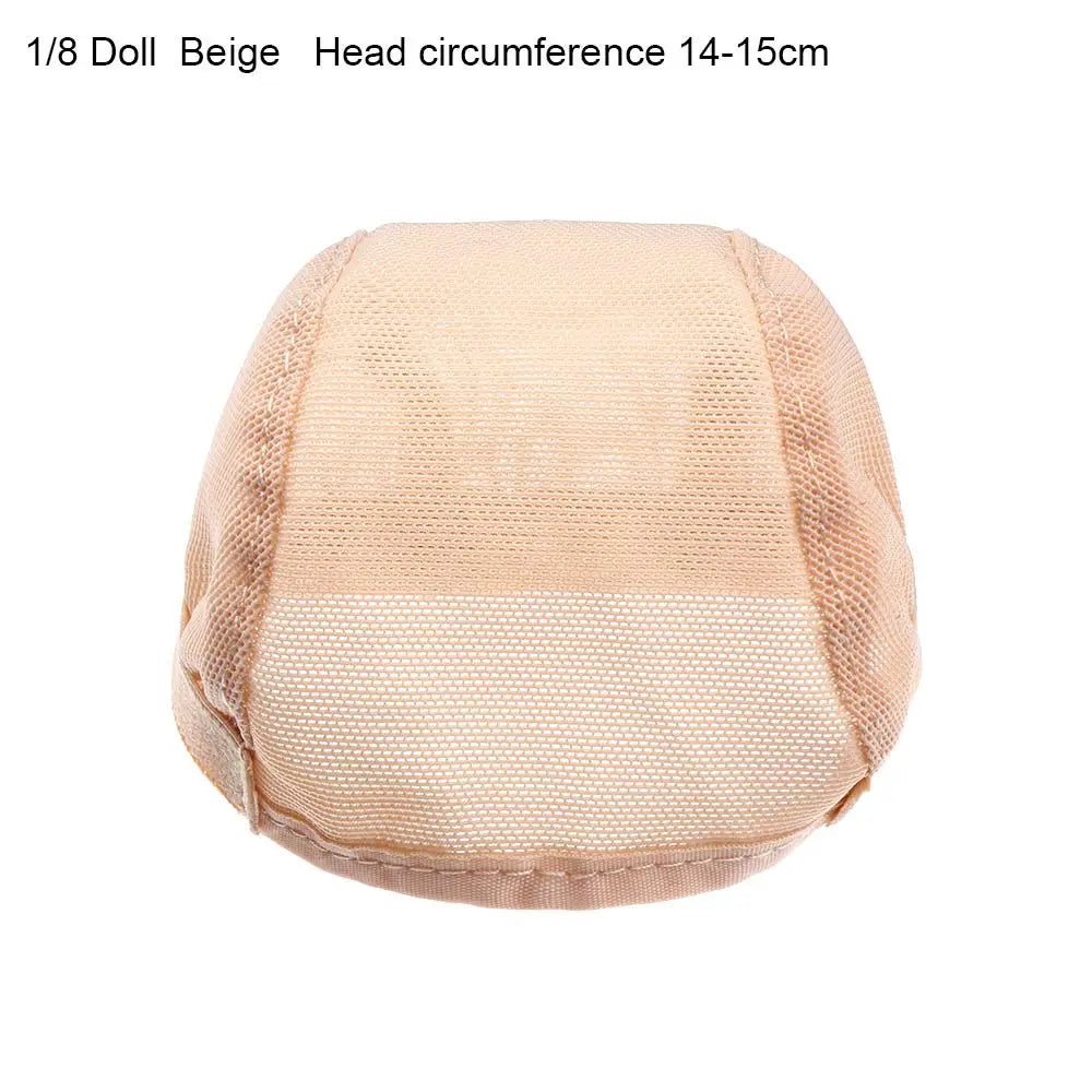 Doll DIY Accessories Fixed Hair Hairnet Net Non-slip Hat Cap Head Headgear for 1/3 1/4 1/6 Doll Wig Toy Accessories