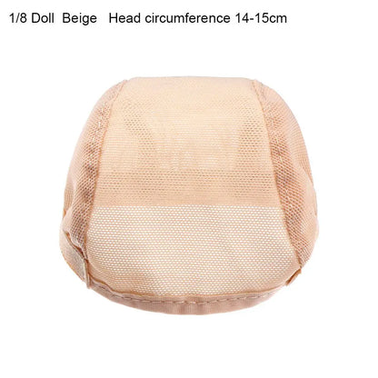Doll DIY Accessories Fixed Hair Hairnet Net Non-slip Hat Cap Head Headgear for 1/3 1/4 1/6 Doll Wig Toy Accessories