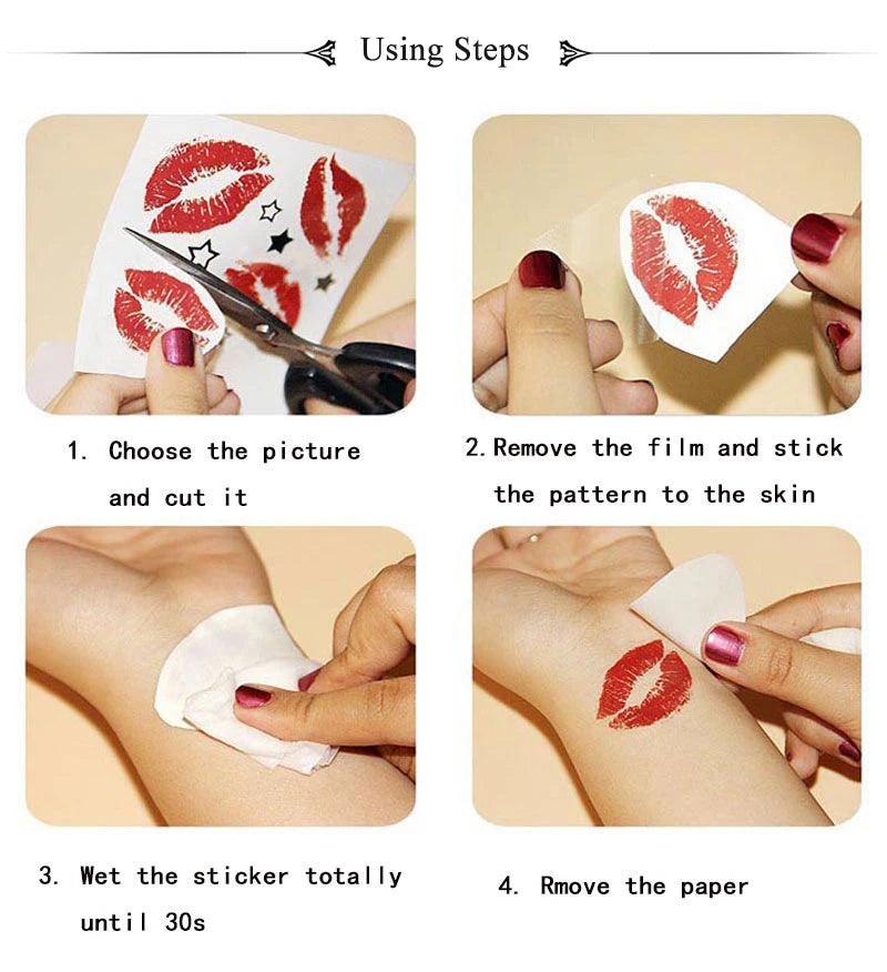 10Pcs Cartoon Temporary Tattoos for Hand Disposable Underwater World Crabs Dolphins Octopus Jellyfish Design Tattoos Sticker