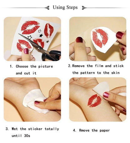 10Pcs Cartoon Temporary Tattoos for Hand Disposable Underwater World Crabs Dolphins Octopus Jellyfish Design Tattoos Sticker