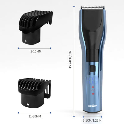 SEJOY Electric Hair Clipper Kit For Men, Adjustable Hair Cut Machine Hair Trimmer Professional Rechargeable Hair Cut Barber