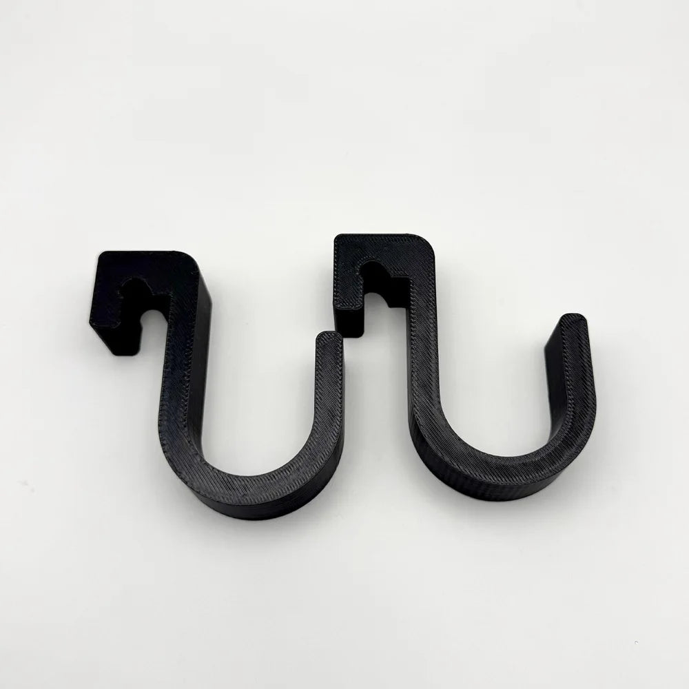 2Pcs Car Umbrella Hooks - Trunk Hangers, Universal for Sedans with No-Drill Installation, Multi-Functional Seat Back Storage Racks