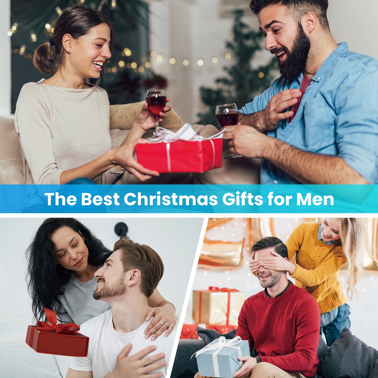 SEJOY Hair Clipper Kit Professional Hair Nose Trimmer for Men Reachageable Waterproof Haircutting Machine,Gold