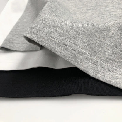 2025 Kids Clothes Solid Color Casual Long Sleeve T-Shirt 2-7Y Boys Girls Cotton Loose Basic Tee Children's Soft Undershirt Top