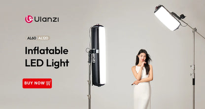 Ulanzi 40W Video Light COB Continuous Lighting Bowens Mount for Studio Video Tiktok Youtube Professional Led light photography