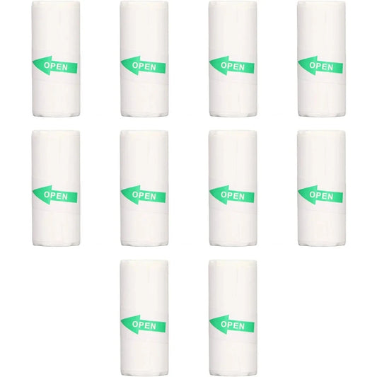 10Pcs Mini Printer Paper For peripage Self Adhesive Thermal Paper Printable Sticker Paper for Pocket Thermal Printer