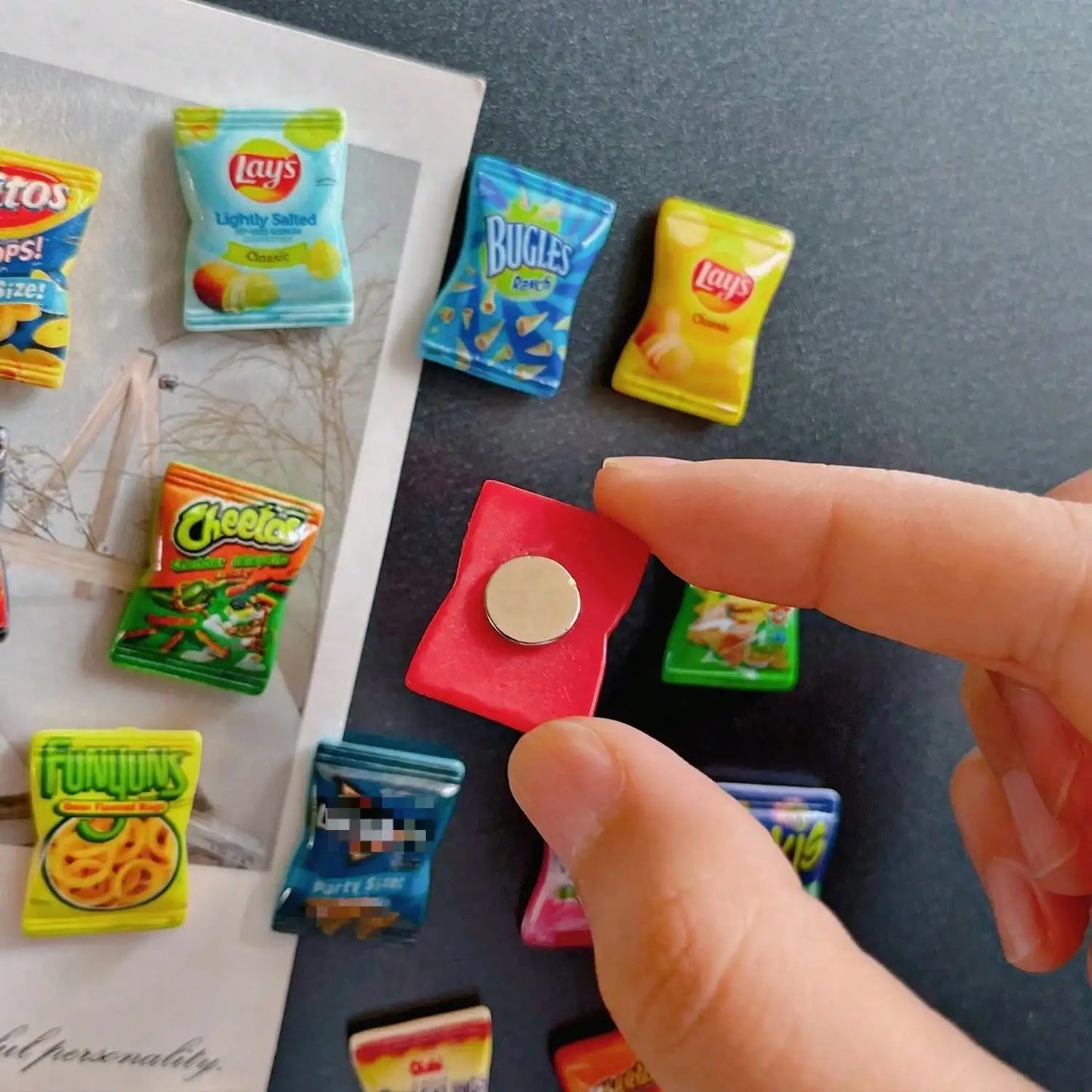 10pcs, Refrigerator Magnets, Mixed Color Refrigerator Magnets, Cute Candy Refrigerator Magnets, Whiteboard Magnet Stickers