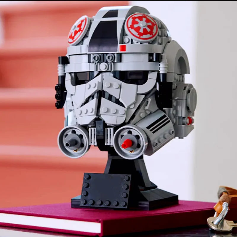 Moc Space Wars Helmet Stormtrooper Vader Fighter Building Blocks 75351 Model Bricks Toys For Kids Birthday Xmas Gifts Home Decor