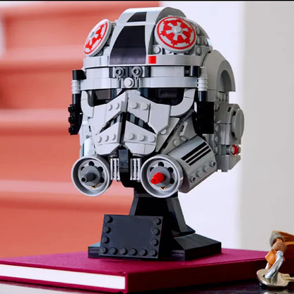Moc Space Wars Helmet Stormtrooper Vader Fighter Building Blocks 75351 Model Bricks Toys For Kids Birthday Xmas Gifts Home Decor