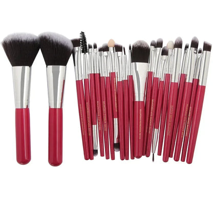 Professional Makeup Brush Set - 22 Piece Premium Cosmetic Brushes Kit for Eyeshadow & Eyeliner