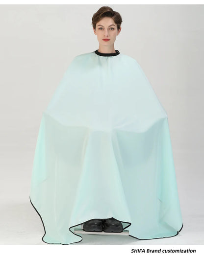 Plus Salon Professional Haircut Shawl Snap Waterproof Hairdresser Hairdressing Apron Barber Hair Cutting Dye Hair Styling Capes