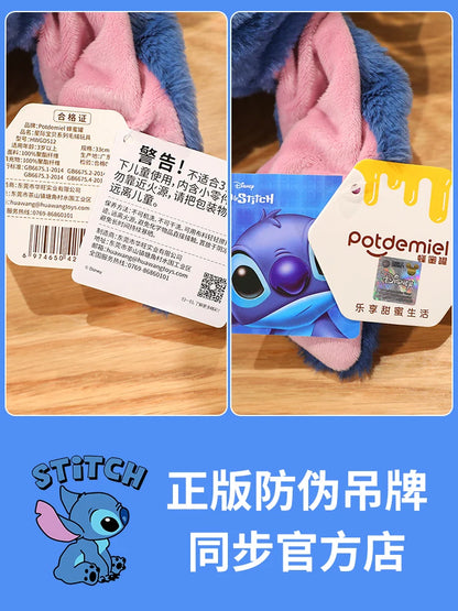 Genuine Disney Stitch 25-30CM Plush Toy Anime Lilo & Stitch Stuffed Toys Kawaii Cartoon Cute Pillow Doll Toys Kids Birthday Gift