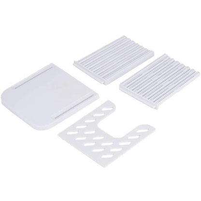 Toast Bread Slicer Stand Adjustable Plastic Bread Cutting Tools DIY Foldable Toast Loaf Slicing Machine Kitchen Bread Gadgets