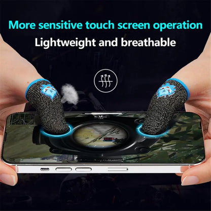 Moble Game Finger Sleeve for PUBG Game Breathable Thumb Gloves Controller Touch Screen Fingertips Anti Slip Gloves Finger Sleeve