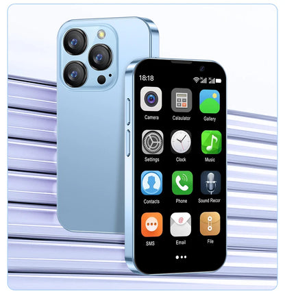 SERVO 16SE Mini Smartphone 16GB ROM Android 9.0 Wifi Dual SIM Standby Play Store 3G WCDMA 3.0"Little Smart Cellphone New Version