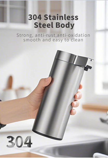 Kitchen Soap Machine Automatic Sensor Out of Hand Sanitizer Smart Electric Body Wash Soap Dispenser 304 Stainless Steel