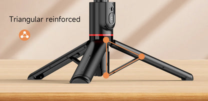 Magnetic Selfie Stick Tripod with Bluetooth Remote Magsafe Cellphone Stand for iPhone 14 13 12 Pro Max Vertical Shooting
