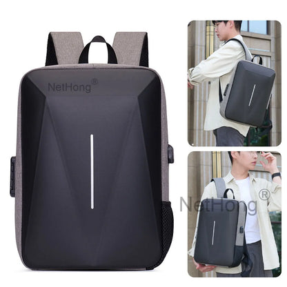 Saison-Highlight: Modischer Rucksack mit hohem Fassungsvermögen für Schüler, Studenten und Pendler im britischen Business-Stil.