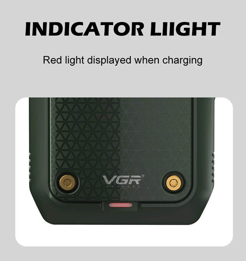 VGR V-353 Shaver Professional Razor Electric Shaving Machine Portable Beard Trimmer Rechargeable Razor Mini Shaver for Men