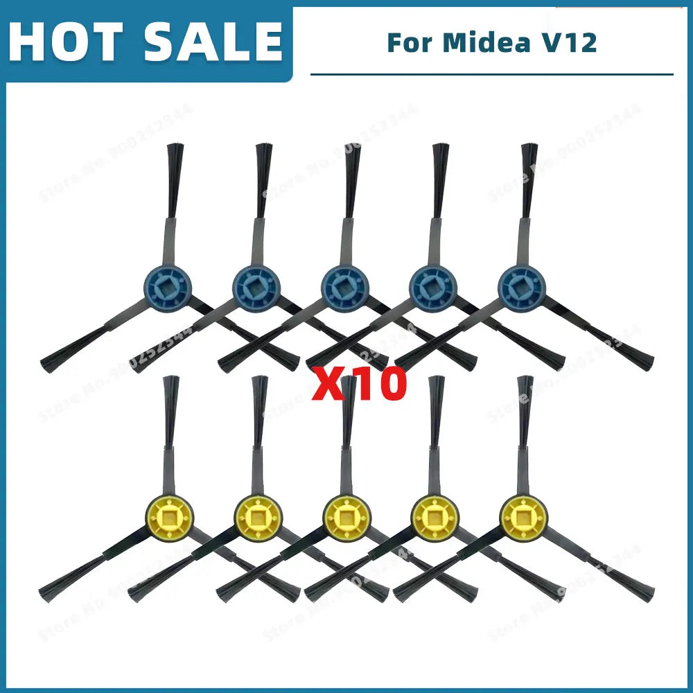 Compatible For 미디어 Midea V12 / Eureka J12 Ultra Spare Parts Accessories Consumables Main Side Brush Filter Mop Cloth Dust Bag