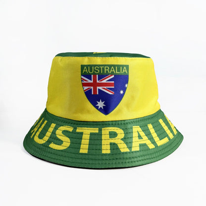 2026 Countries National Flag Bucket Hat Men Women Football Fan Party Football Cup Reversible Sun Hat Soccer Fans Fisherman Hat