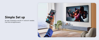 Lemorele HDMI Wireless Transmitter Receiver Extender Kit 164FT/30M Wireless Display Dongle for TV Camera Streaming Projector