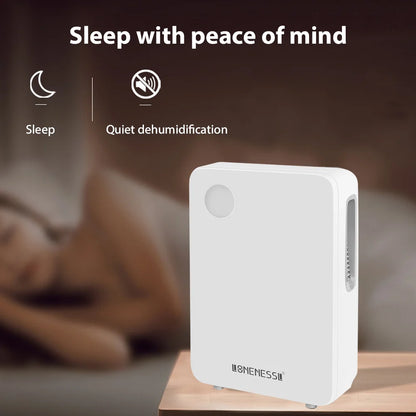 Air Dehumidifier 72W Home Dehumidifier portable dehumidifier Tank capacity 2000ML Air Dryer For Home Bedroom Office Kitchen Drye