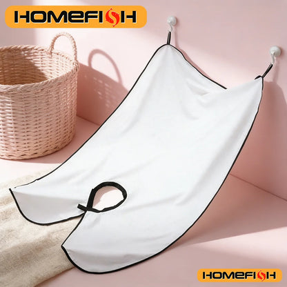 Men's Bathroom Shaving Aprons Beard Shaving Apron Care Bib Face Shaved Hair Adult Bibs Shaver Cleaning Hairdresser