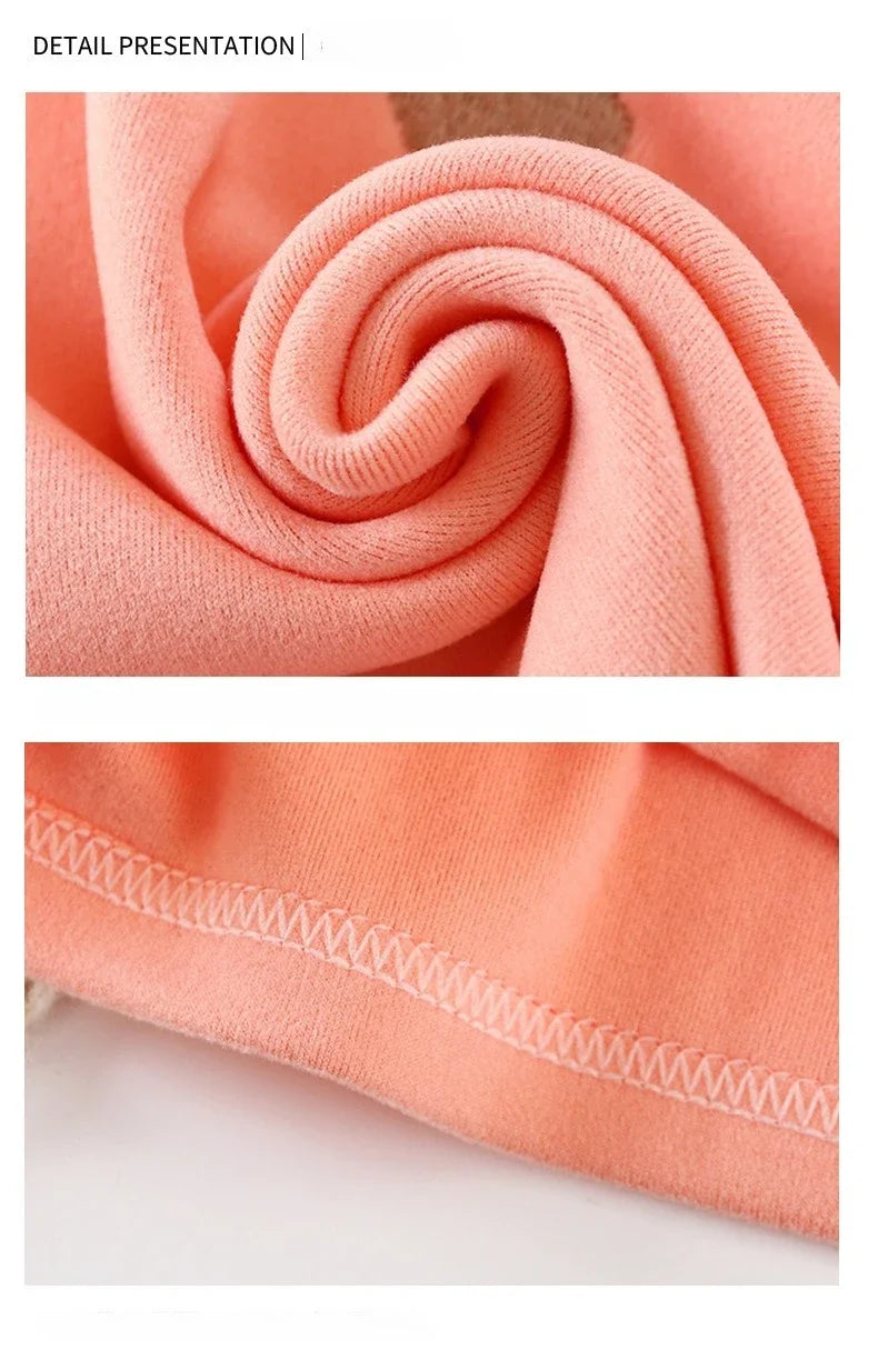 Spring Girl Children Heart Print T shirt Princess Baby Solid Ribbed Bottoming Shirt Kid Casual Cotton Tees Clothes