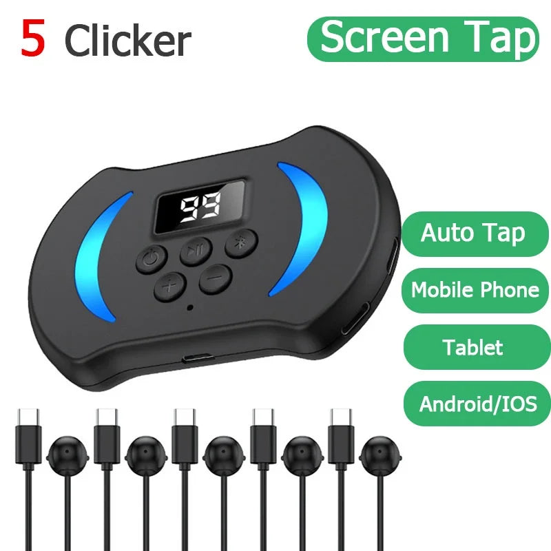Auto Screen Clicker tiktok like tap smart speed adjustment Phone Pad Tablet laptop auto clicker