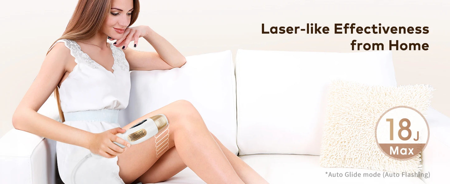 IPL Devices Hair Removal laser 9 Energy Levels 999900 Light Pulses Permanent Painless Laser Hair Removal for men women Whole Use