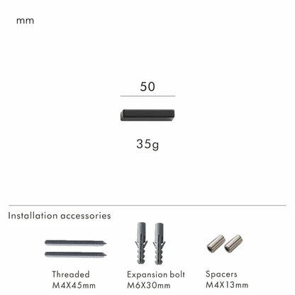 Nurlin 5 inchs 125mm Luxury Address Big House Numbers Modern Gold Black Silver Floating Signage Outdoor Digits Mailbox Sign